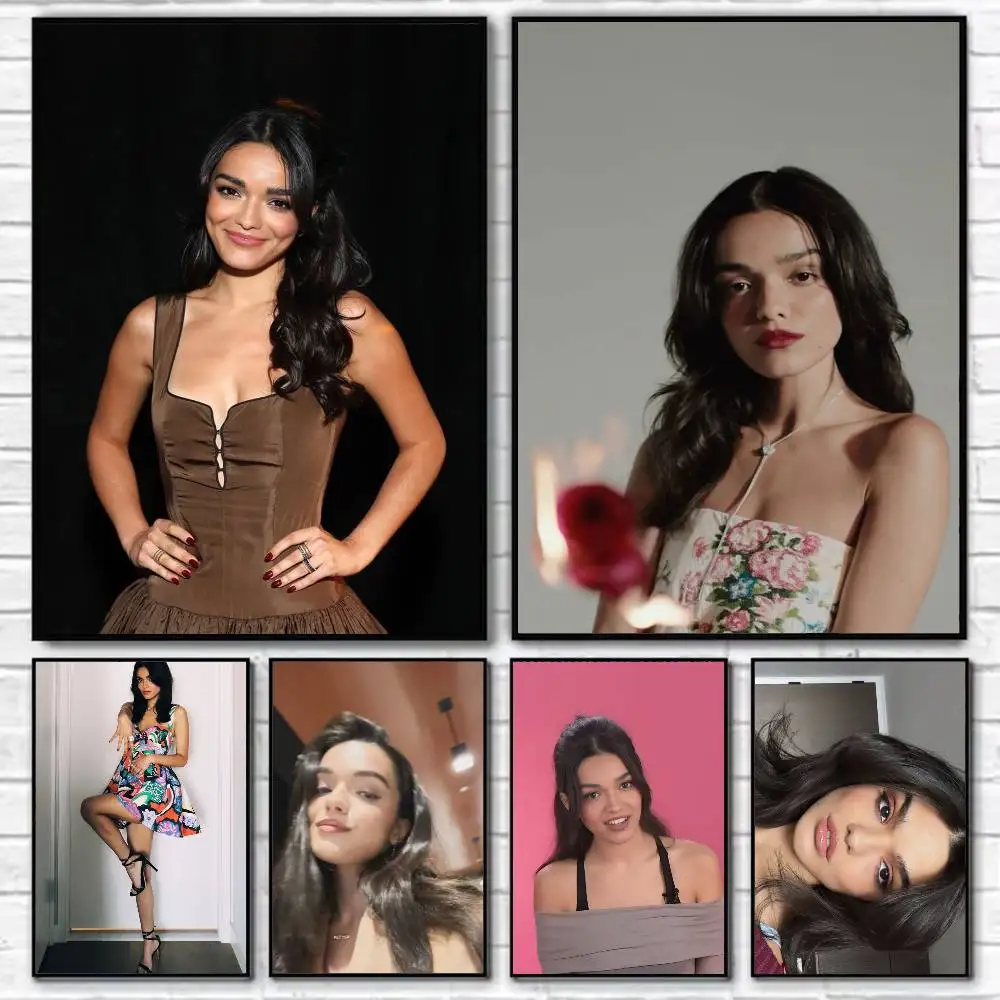 

R-Rachel Zegler Fairy Tale Style Poster Self-adhesive Art Waterproof Paper Sticker Coffee House Bar Room Wall Decor