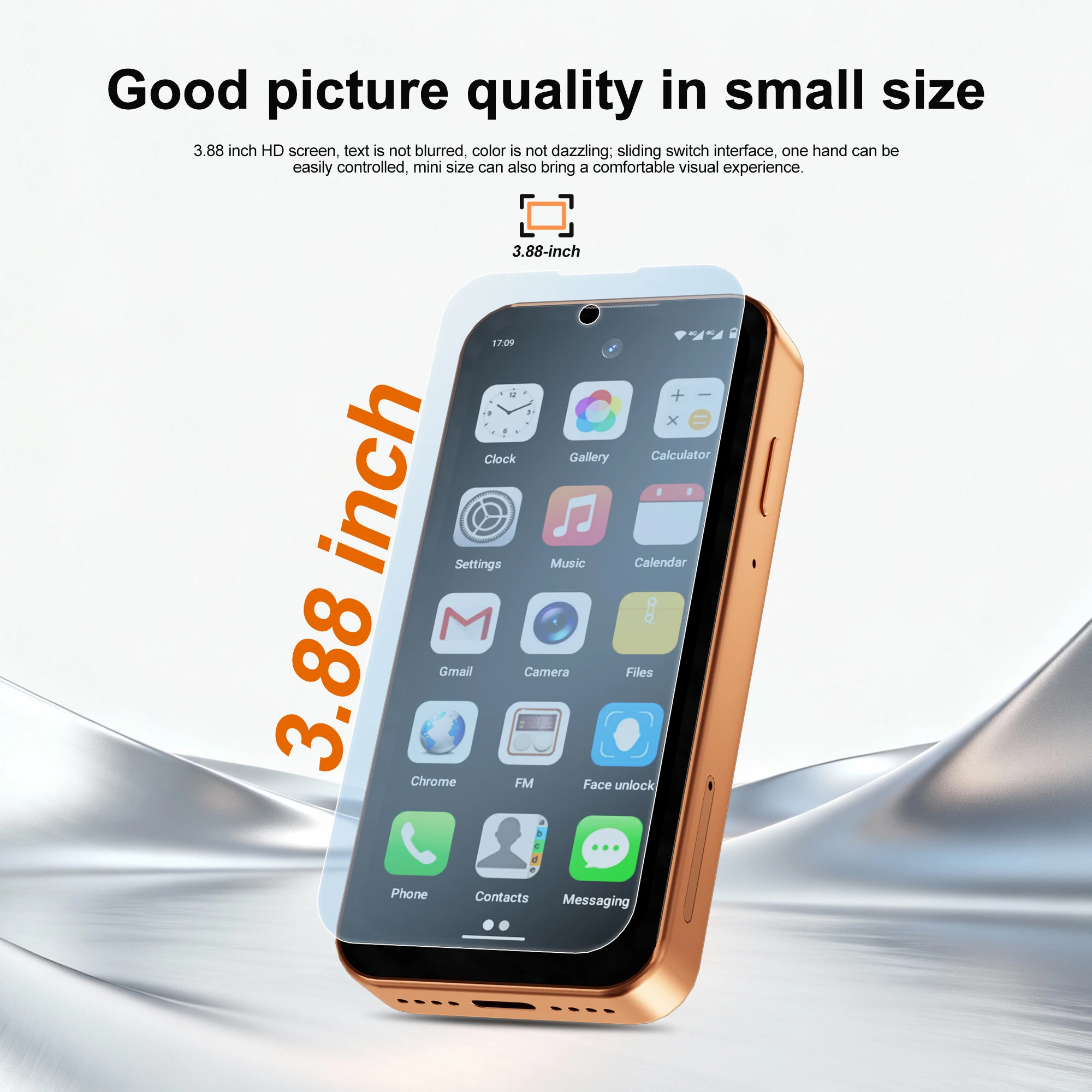 SERVO 19 Air 4G LTE هاتف ذكي صغير نظام أندرويد 12.0 6GB + 128GB Play Store Face Unlock GPS Dual SIM 3.88 "هواتف ذكية صغيرة