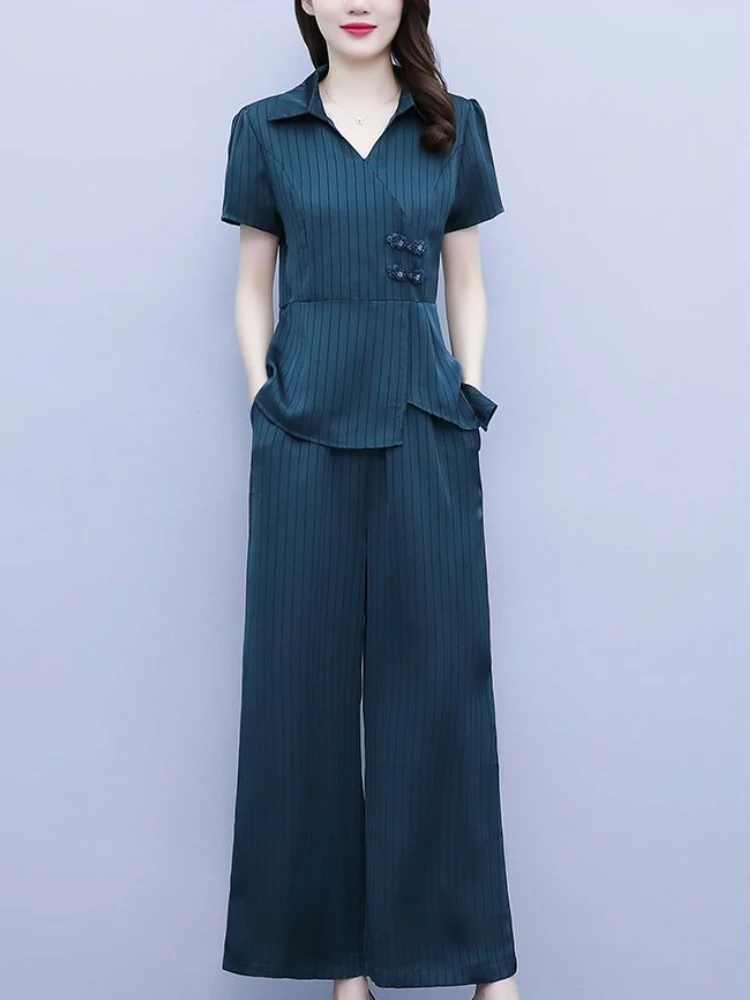 

Офисные женские брюки, комплект из двух предметов, профессиональная повседневная элегантная акция с рукавами, стильные женские брюки