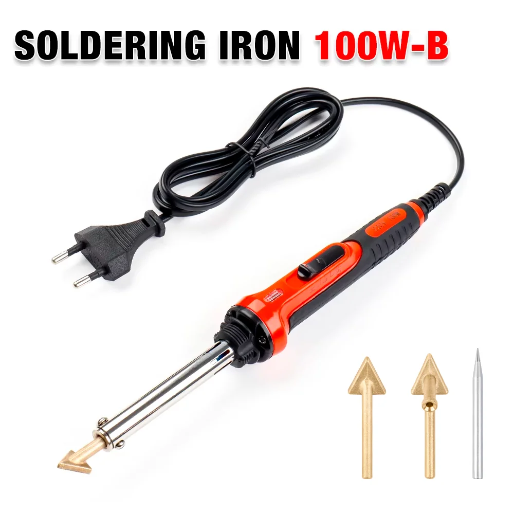 50W / 100W Home Leather Ironing Tool Crack Repair Smoothing Tool Repair Plastic Soldering Iron Car Bumper Welding Machine,Tools image 3