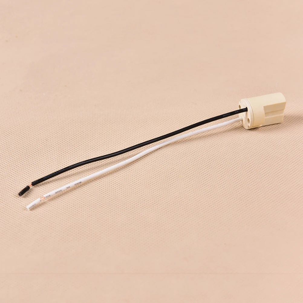 HMA73-1pc 150 มม.250V 2A ซ็อกเก็ตเซรามิค G9 ประเภทหลอดฮาโลเจนผู้ถือ G9 ฐานโคมไฟ