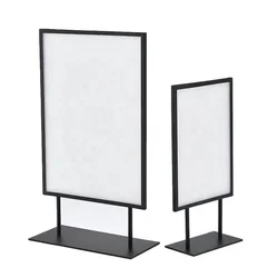 Retail Store Countertop Advertising Board Poster Display Label Rack Bracket