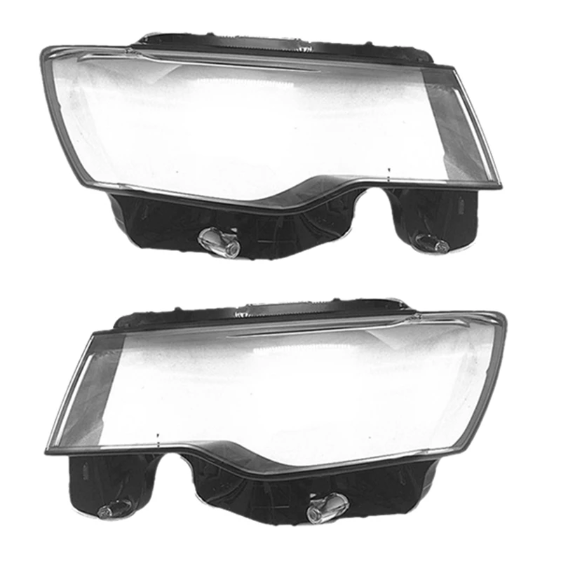 

Car Left Right Side Headlight Lens Cover Transparent Head Light Lamp Shell For Jeep Grand Cherokee 2014-2019