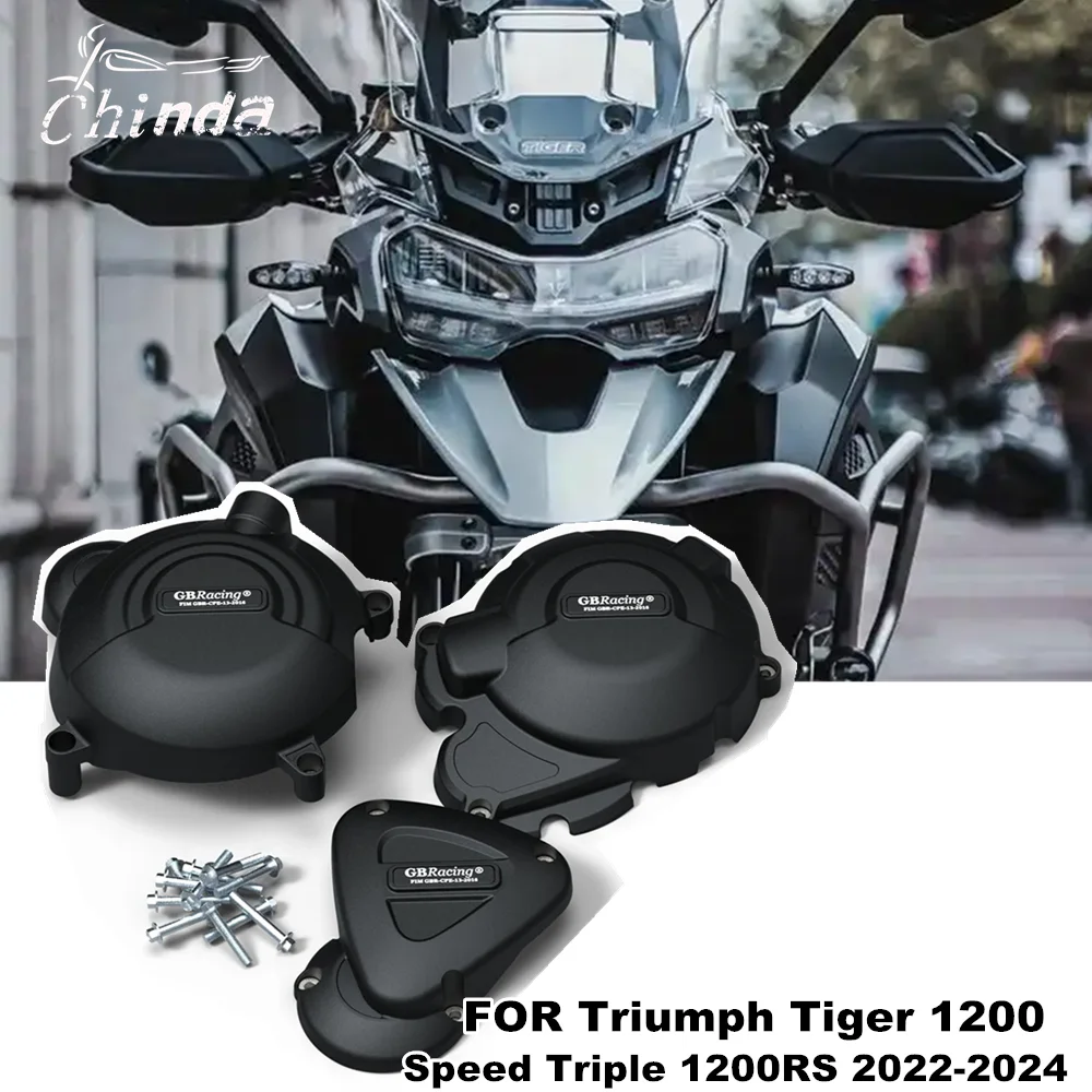 For Triumph Tiger 1200 Speed Triple 1200RS Speed Triple 1200RR Tiger1200 2022-2023 Motorcycle Engine Cover Fall Protection Cover