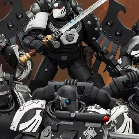 【24-Stunden-Lieferung】JOYTOY Warhammer 40K Raven Guard Dark Fury Mor Deythan Shade MK III Tactical Legionary 1/18 Anime-Figur