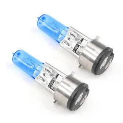 2 pcs BA20 50/50W BA20d ATV Quad Scooter Motorcycle Bike Headlight Bulb 12v