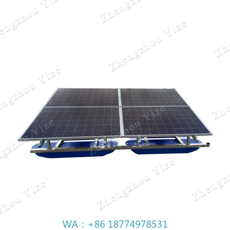 Oxigenador de água de roda, aerador flutuante para aquicultura, aerador de roda de pá chinesa, pá solar