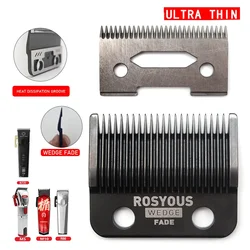 Replacement Cutter Head Hair Clipper DLC Ultra Thin Blade Trimmer Wedge Fade Blades for Madeshow Kulilang M5(F) M10 R66 R77F