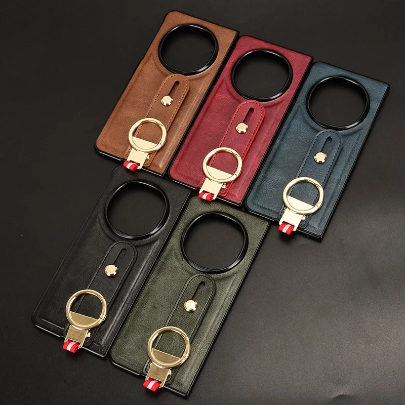 สําหรับ OPPO ค้นหา N5 N3 N2 N Crazy Horse มัลติฟังก์ชั่นแหวนสายรัดข้อมือเชือก Hard โทรศัพท์มือถือกรณีฝาครอบ