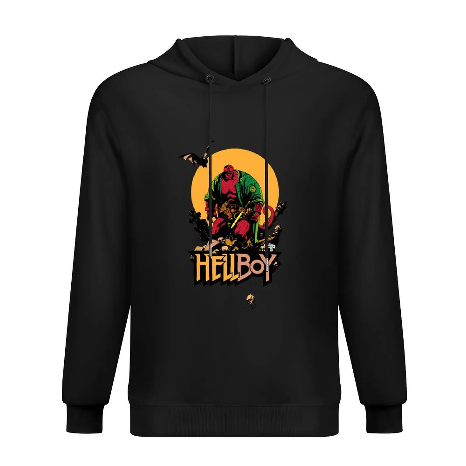 

HellBoy Sunset Hoodie men's sweat-shirt set mens clothing clothes for men autumn tracksuit men