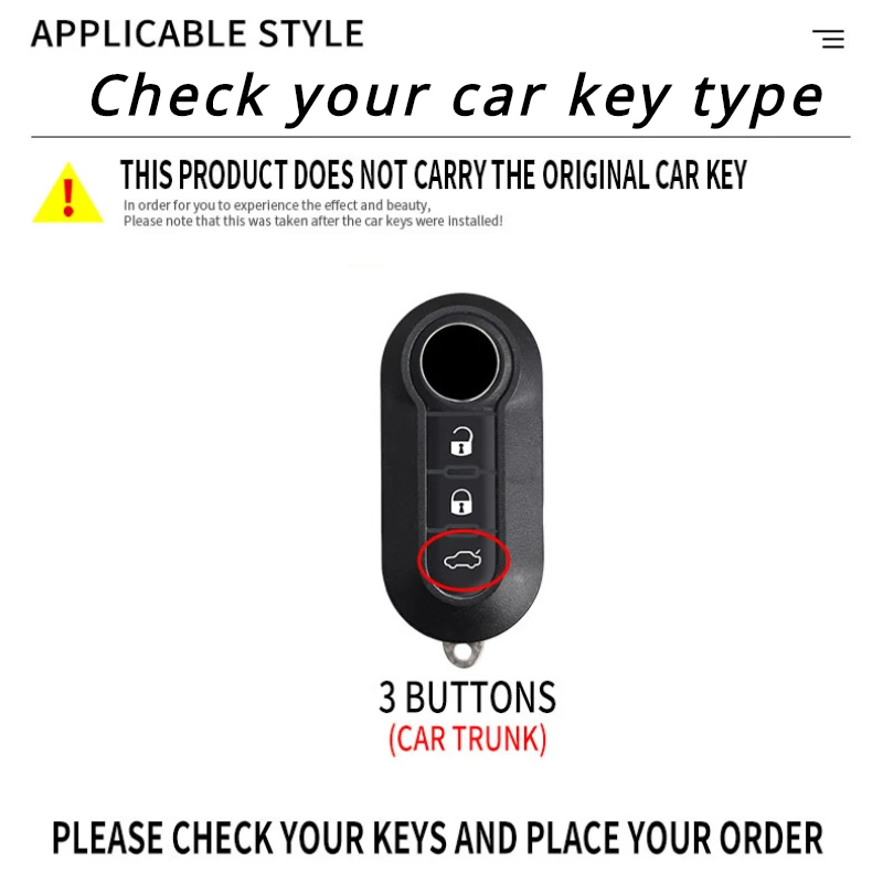 ABS Car Remote Key Case Cover Shell Fob For Fiat 500 Ducato Panda 500L Punto Lancia Musa For Citroen Jumper For Peugeot Boxer