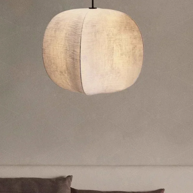 Nordic Minimalism Led Pendant Light Wabi Sabi Dining Room Led Hanging Lamp Bar Suspend Light Fixture Lustre Luminaria Home Light