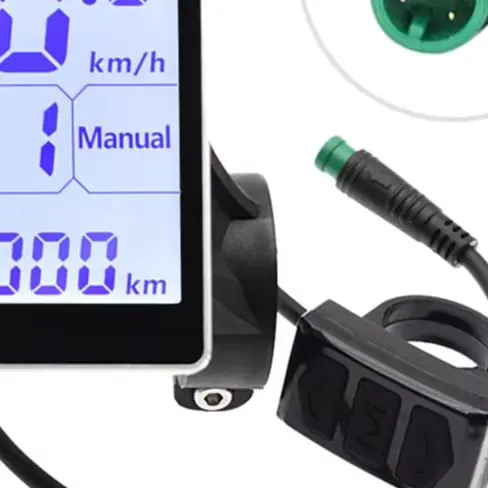 

Electric Bike LCD Display Screen 24-48V E Scooter M5 Panel Electric Scooter Panel Screen for Mountain Electric Bike Parts