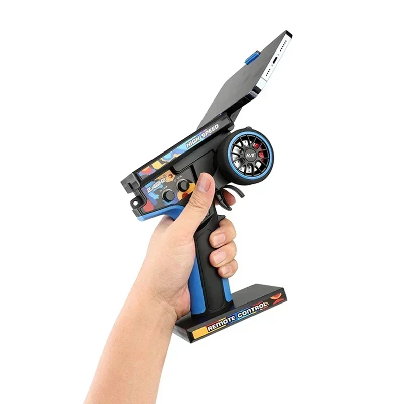 104072-2132 2.4g transmissor de controle remoto para wltoys 104072 144010 124007 124016 124017 rc carro atualizações peças kit