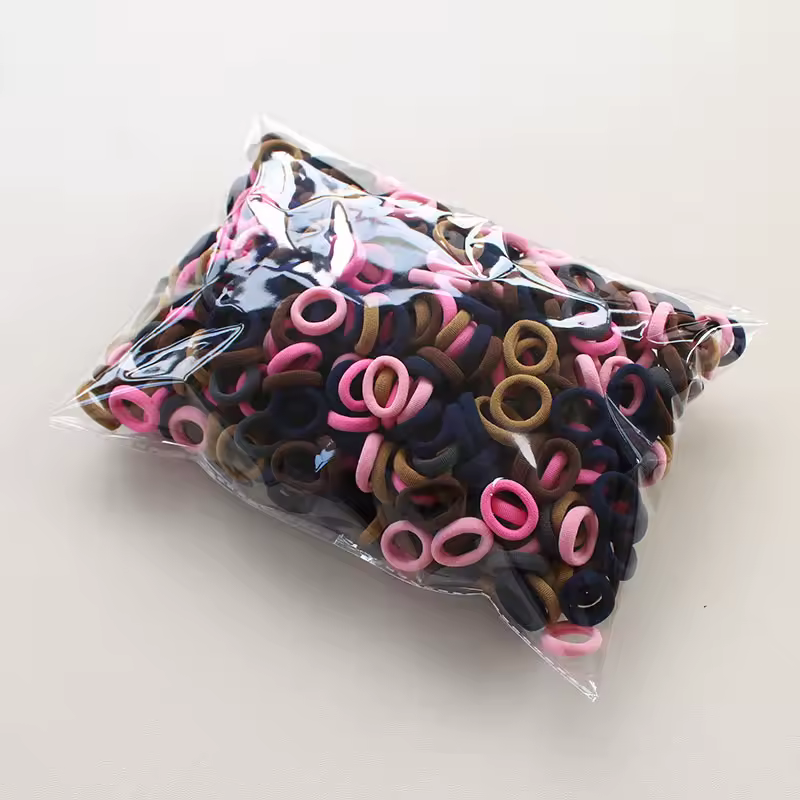 100/300/500Pcs Hair Bands for Children Colorful Nylon Scrunchie Hair Ties Rubber Band Kids Elastic Leagues Girl Hair Accessories - Image 15