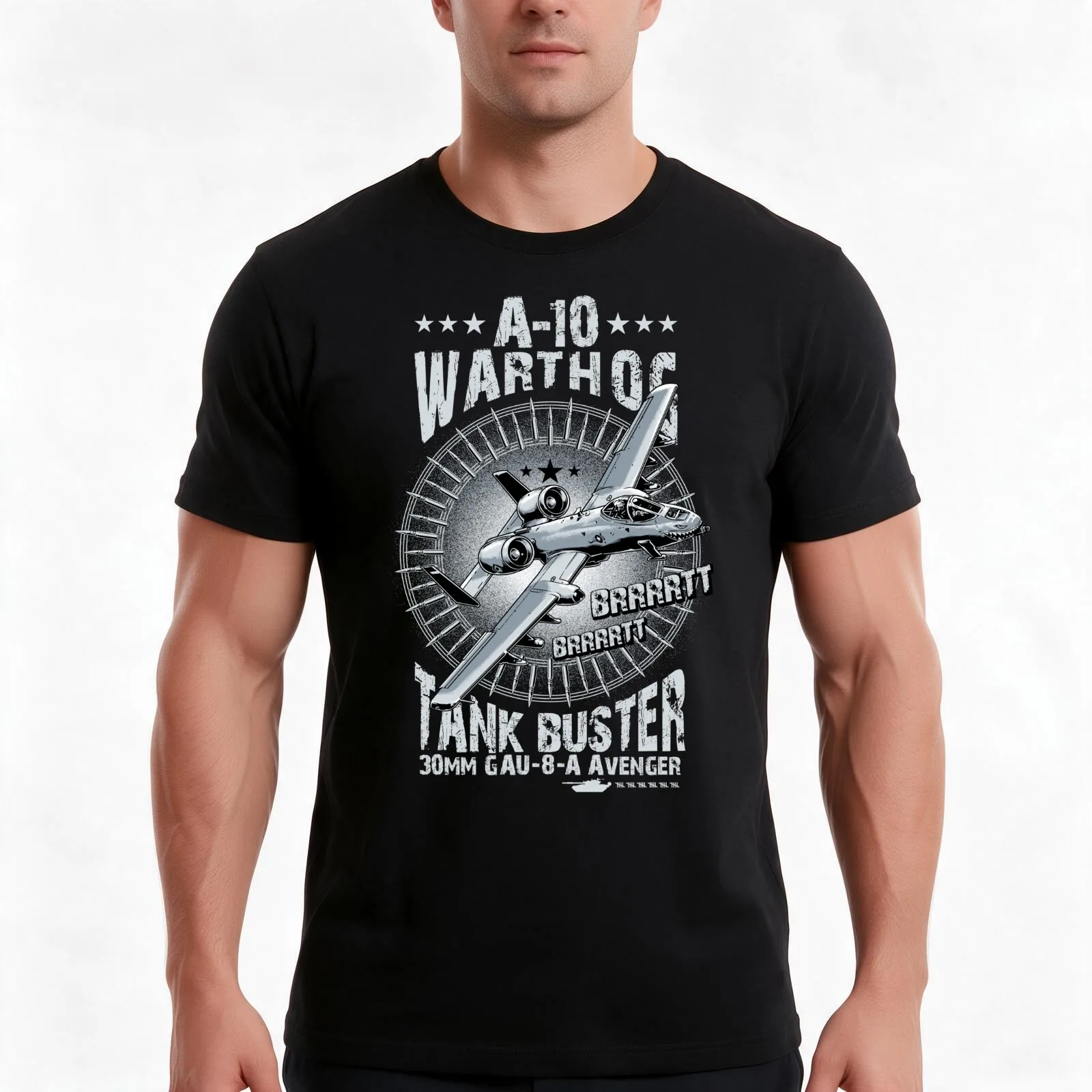 Warthog T-Shirt Summer Casual Cotton Tee Oversized Streetwear Tops Vintage Graphic Print Loose Fit Short Sleeve 100% Cotton