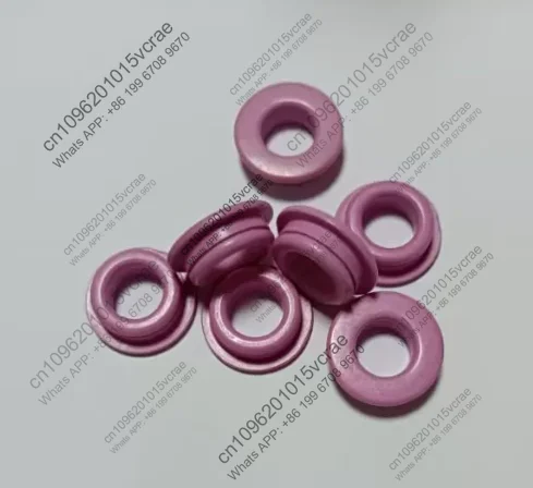 10pcs slotted porcelain eyelet, small outer diameter 20mm * height 8mm * inner hole 12mm, wire routing hole