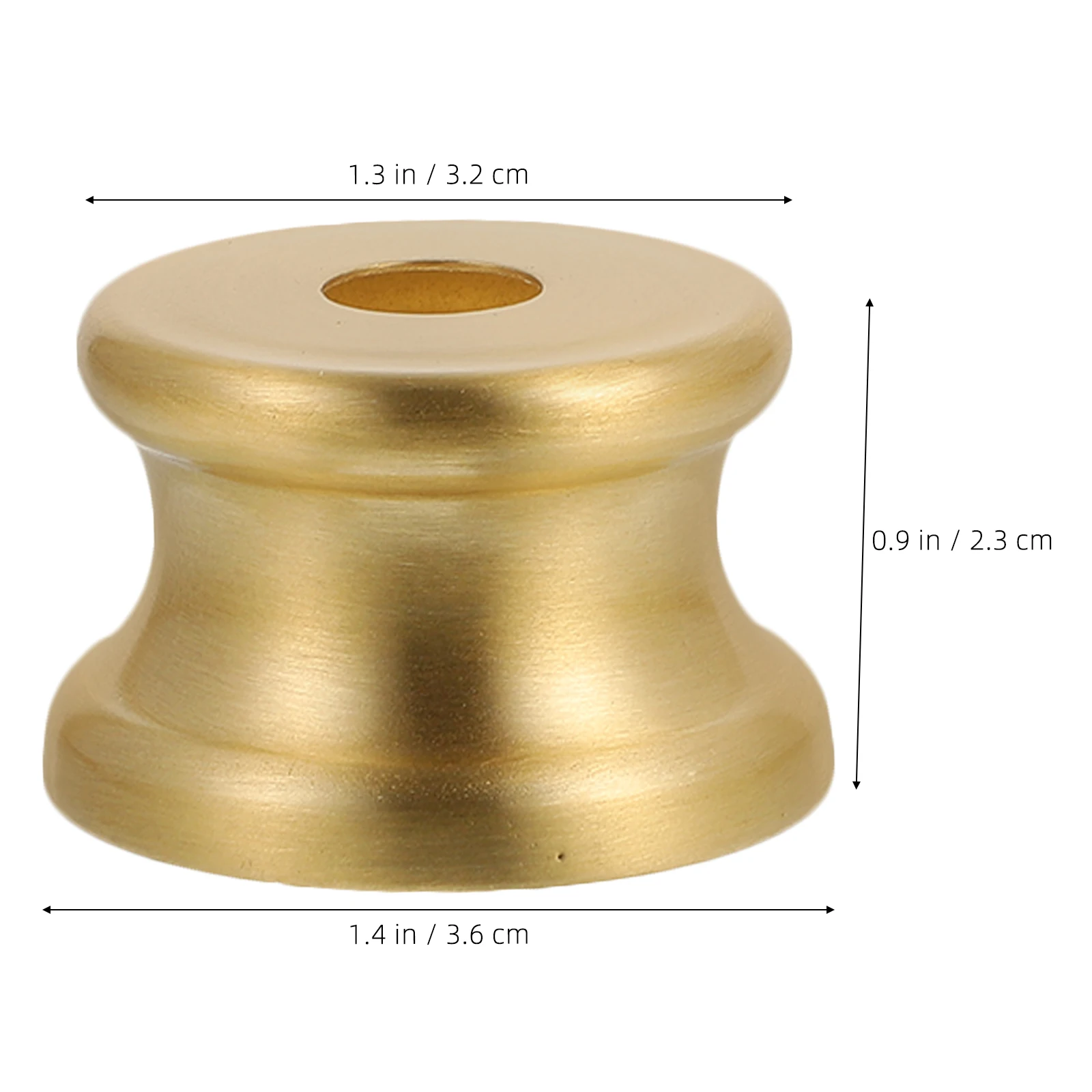

Brass Lamp Cup Sturdy Copper Durable Wear Resistant Pointed Design Enhanced Lighting Focus Semi Enclosed Protection Modern