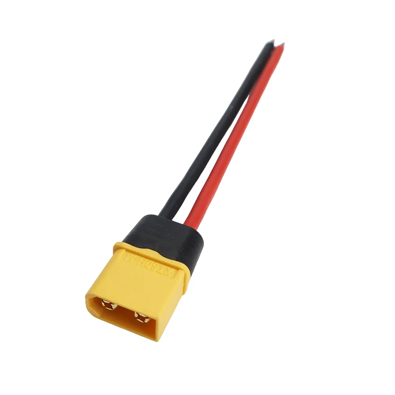 1/5 Pcs XT60H XT60-H Male Female Connector Plug 14 AWG Silicone Wire for RC Lipo Battery FPV Drone Power Adapter DIY