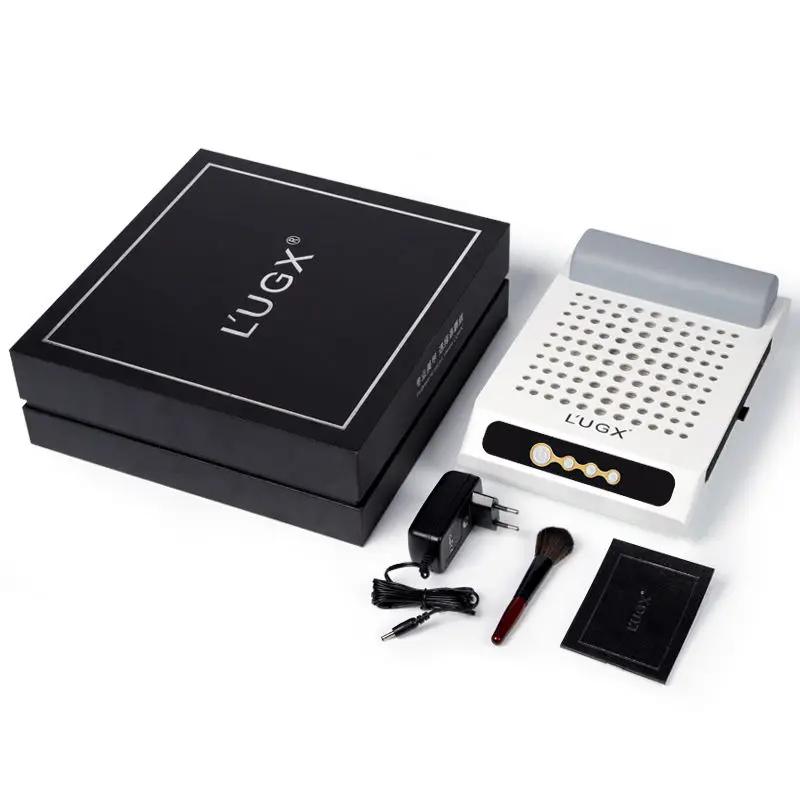 

3000rpm Rechargeable Nail Dryer Vacuum Machine Nail Table Hand Pillow Integrated Cordless Dust Collector