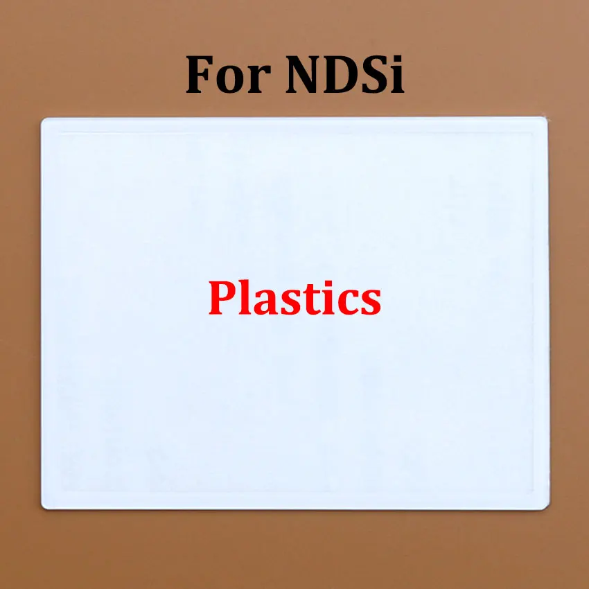 NDS Lite NDSL NDSi 2DS 용 검정색 흰색 상단 스크린 프레임 렌즈 커버 New 3DS XL LL 플라스틱 유리 렌즈 LCD 화면 보호기 슬림