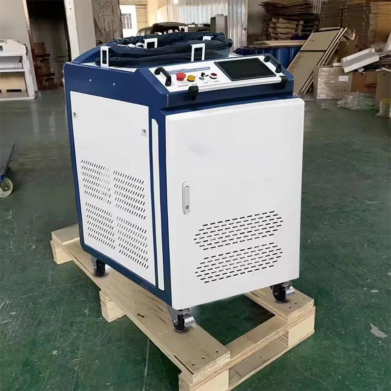 1500W Continuous Wave Laser Cleaning Machine for Rust and Paint Removal Industrial Cleaner Oil Remover