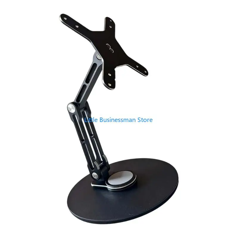 Höhenverstellbarer Monitorarm-Displayständer mit 153-mm-122-mm-Verlängerung und rutschfester Basis für Workstation M76A – Detail 10
