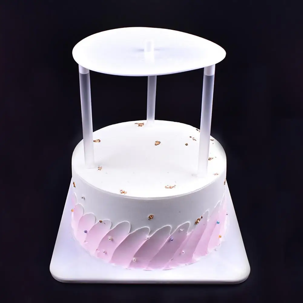 6/8 inches Multi-layer Cake Stand Suspended Gasket Support Frame Round Dessert Support Piling Gasket Bracket Baking Cake Rack