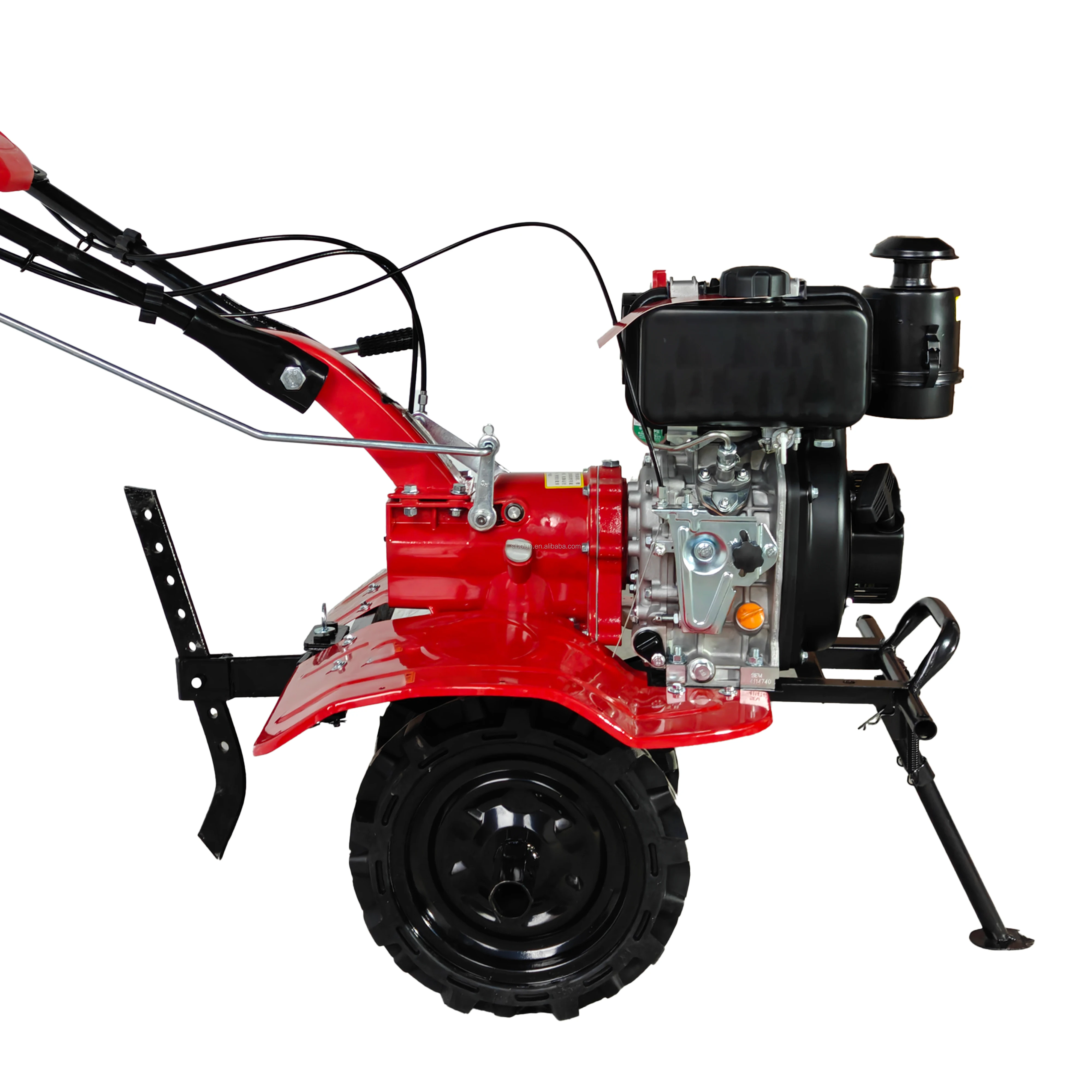 

High-Performance Motocultivator With Rotary Tiller And Engine-for Farming And Soil Cultivation