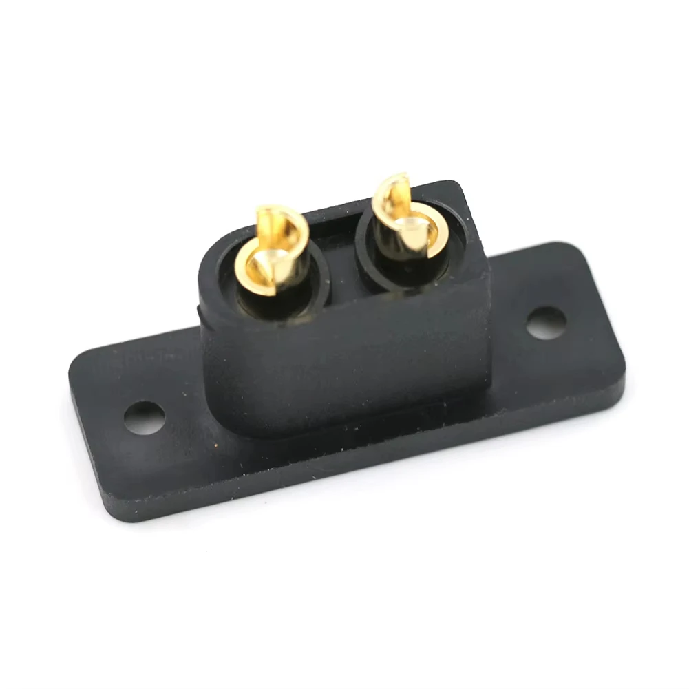 10/20/50PCS AMASS Black XT90E-M Battery Plug Gold-Plated Male Connector DIY Connecting Parts for RC Aircraft Drone Accessories