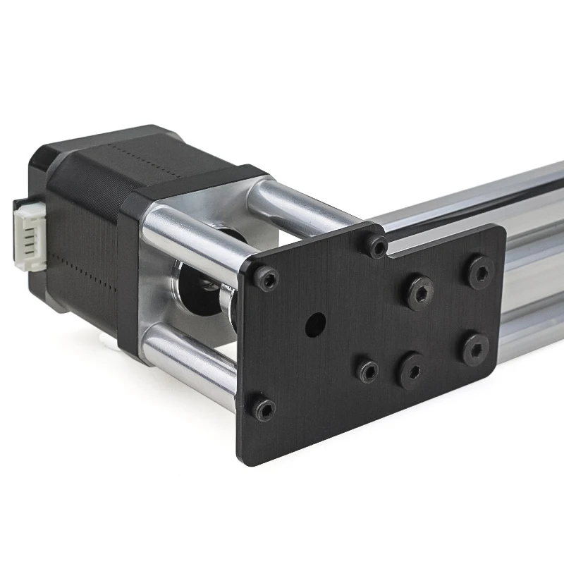 1PC V-Slot Linear Actuator Pulley Plate Aluminum End Mount V-Slot Linear Raul Mounting Motor Plate for for CNC Router Machine