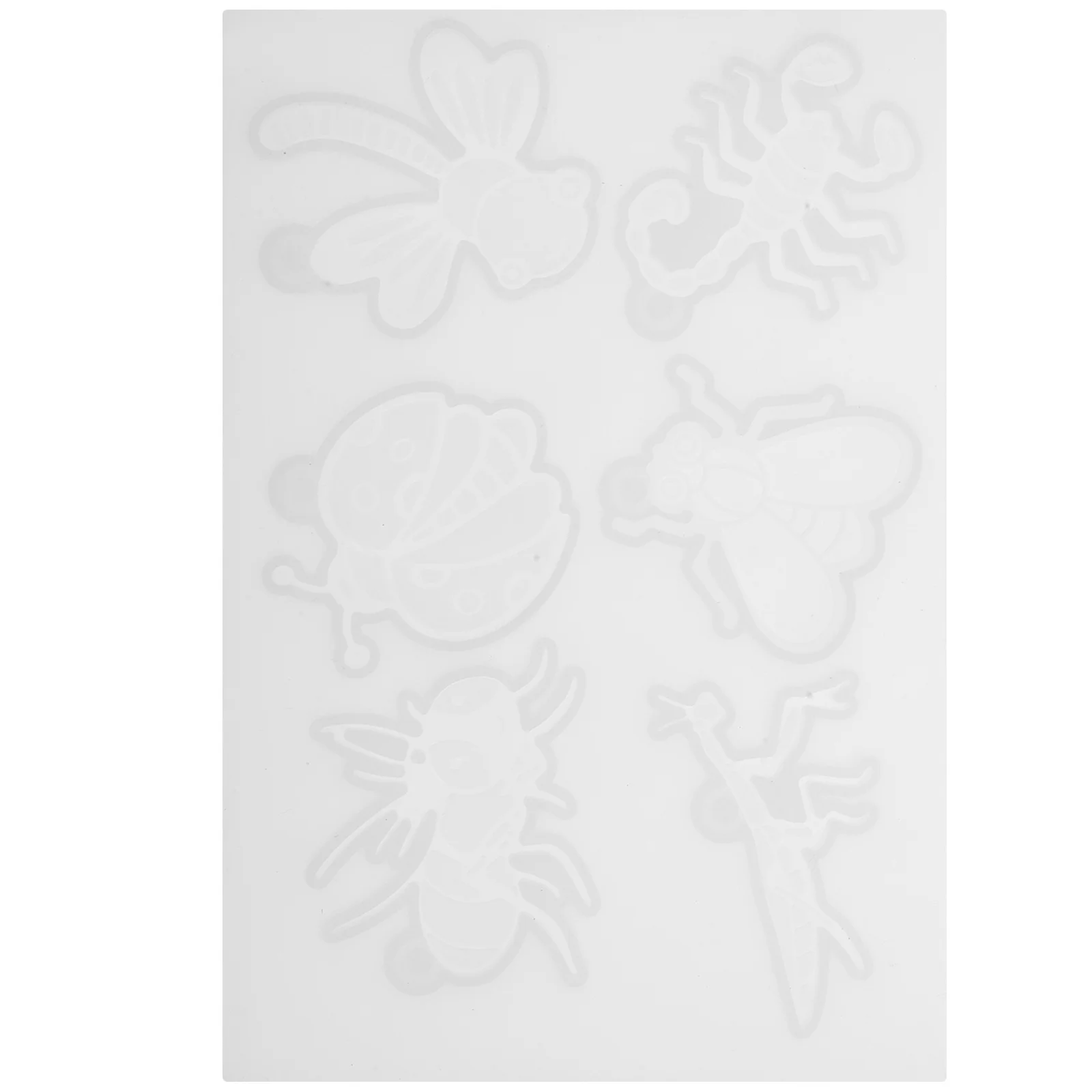 

DIY Silicone Mold Non-Stick Creature Shaped Keychain Pendant Durable Reusable Easy to Operate for Creative Gifts