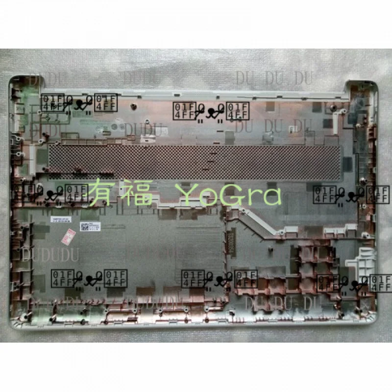 DDD     NEW For HP LAPTOP 15s-fq 15s-eq 15-dy Bottom Base Case Cover L63590-001 silver