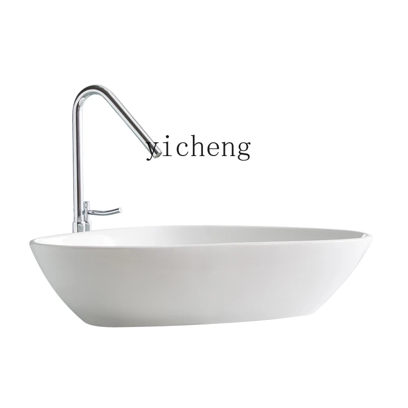 XL Table Basin round Wash Basin Single Basin Ceramic Wash Basin Art Basin Inter-Platform Basin Basin