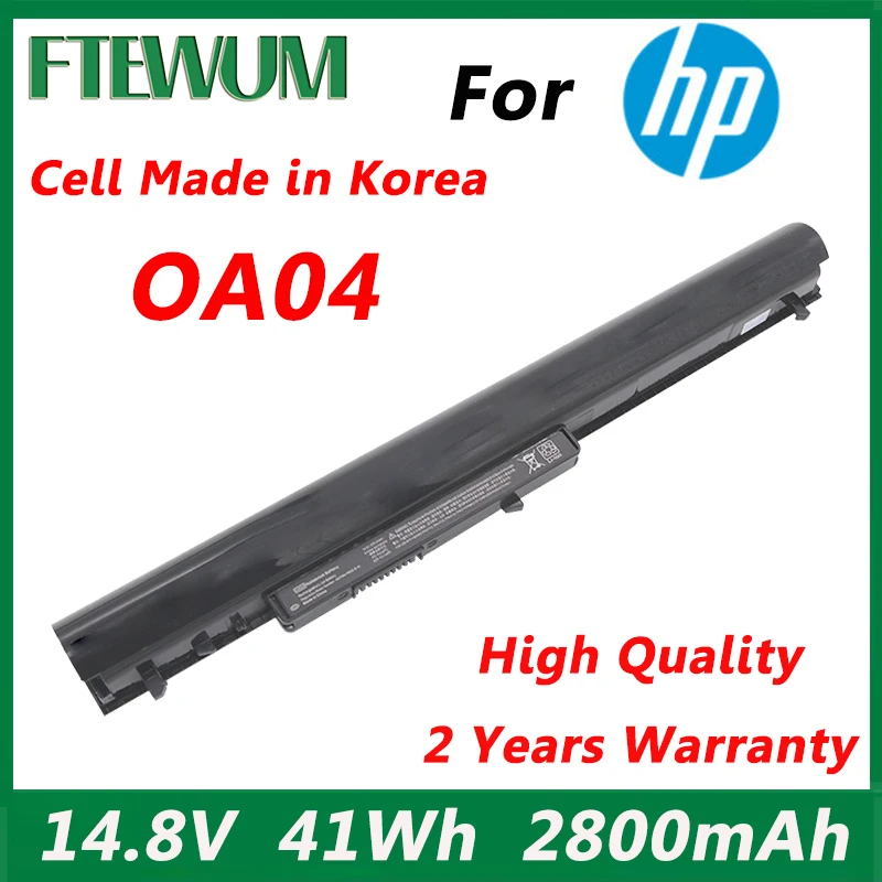 14.8V 41WH 2800mAH Laptop Battery OA04 For HP 240 245 250 G2 G3 HSTNN-PB5S HSTNN-IB5S HSTNN-LB5S OA03 740715-001 746458-421