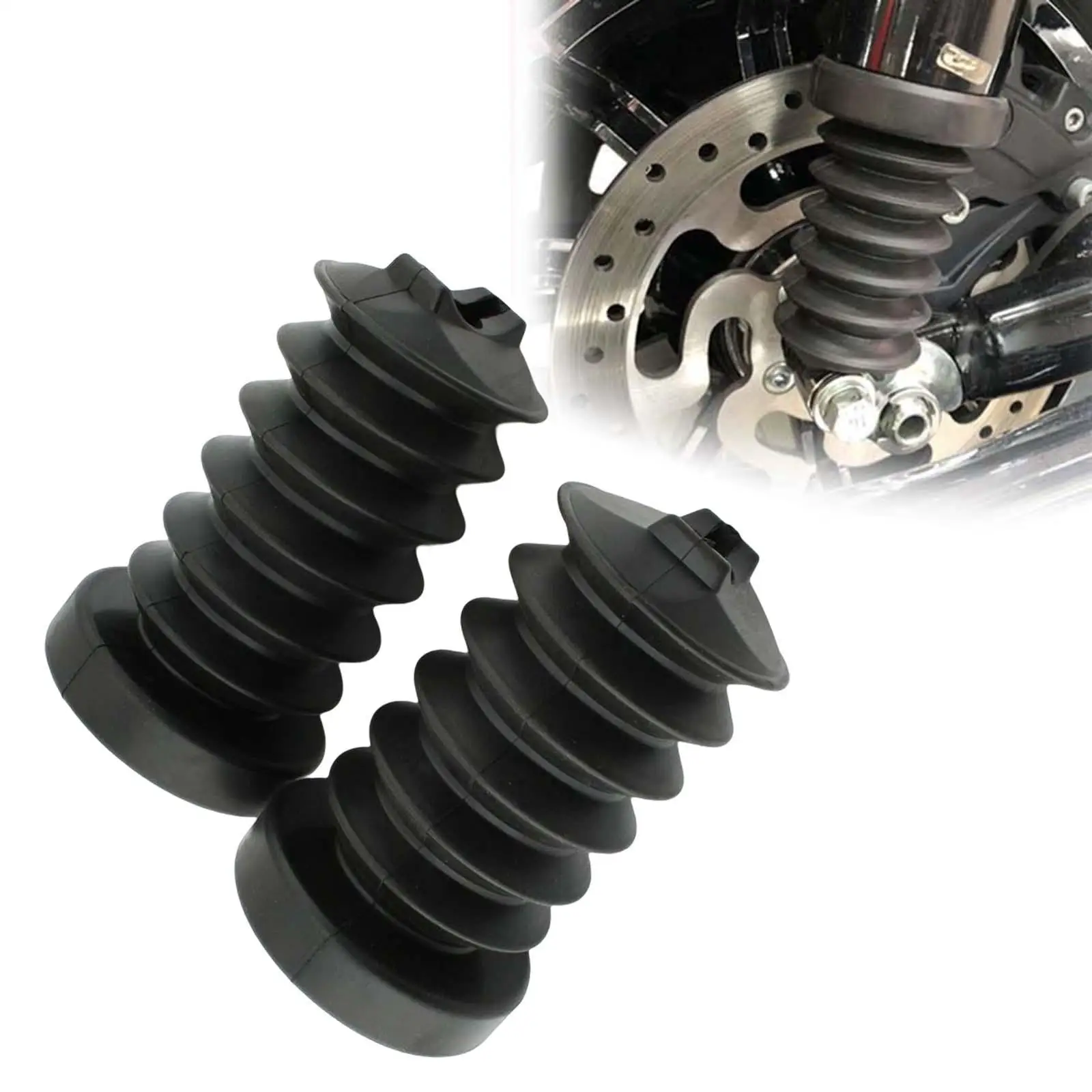 

1 пара крышек вилки заднего амортизатора мотоцикла подходит для туризма, модификации