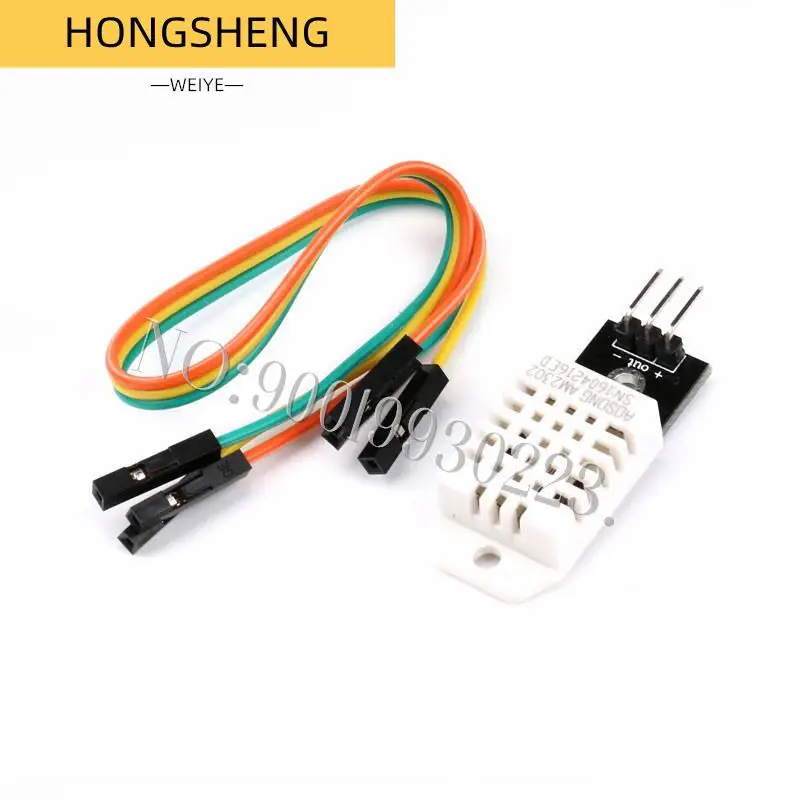 100% nuevo Sensor Digital de temperatura y humedad DHT22 módulo AM2302 + PCB con Cable 100% nuevo
