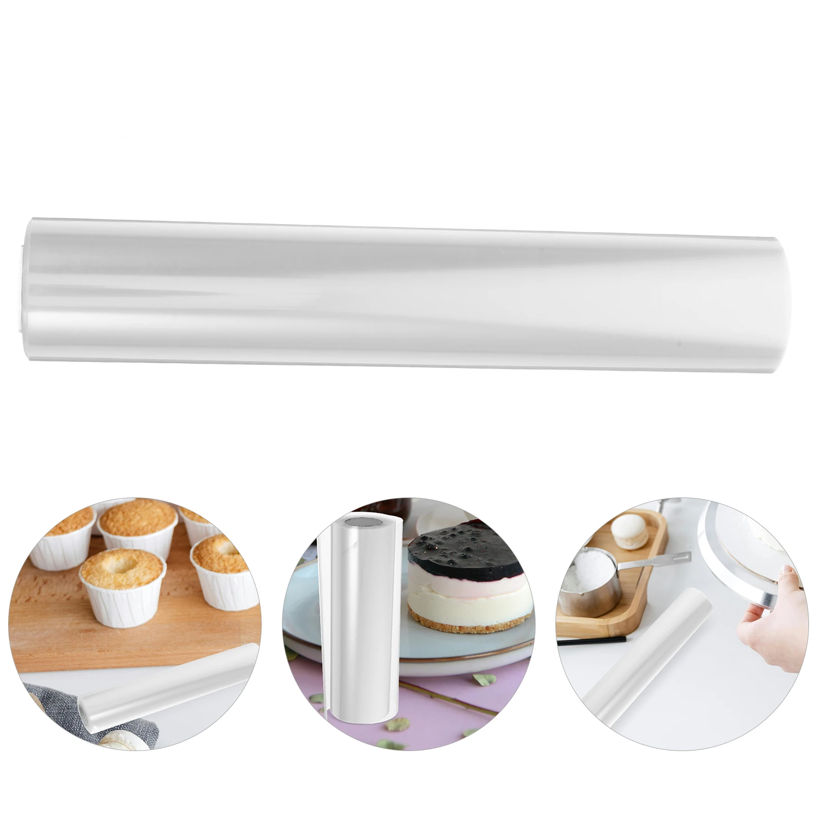 

Rectangle Cake Transparent Decoration Mousse The Pet Trimming Decorating Collar