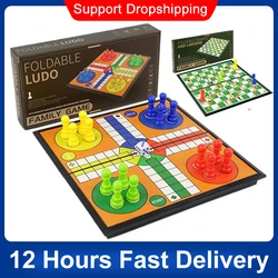 Chess Board Set Foldable Stable Portable Chess Game Set Non Magnetic Educational Board Games Chess Toys For Boys Girls Women Men