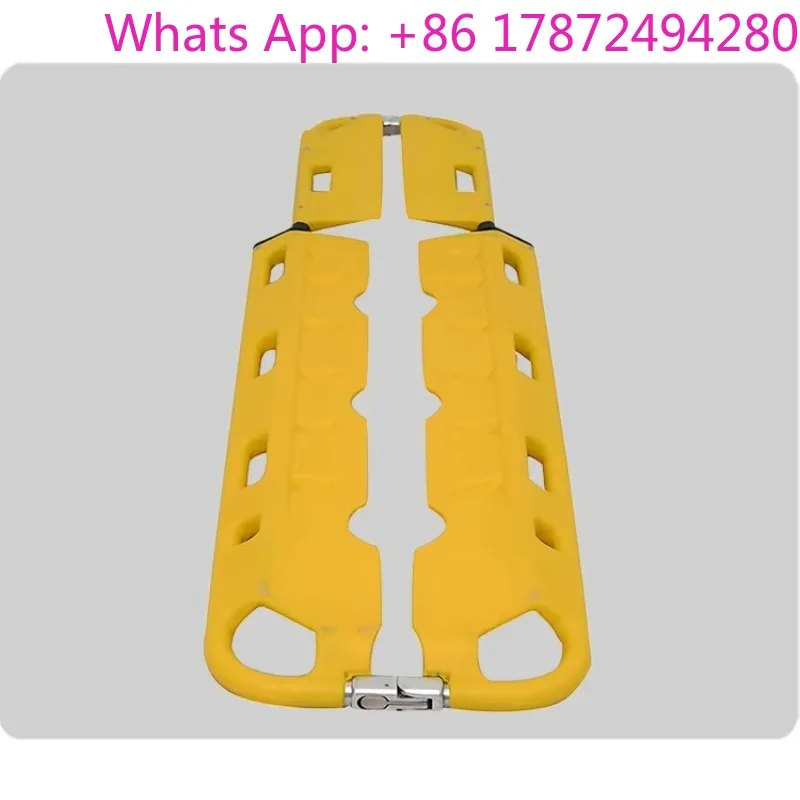 mbulance Emergency Rescue Stretcher - Foldable Scoop Equipment for Patient Transfer