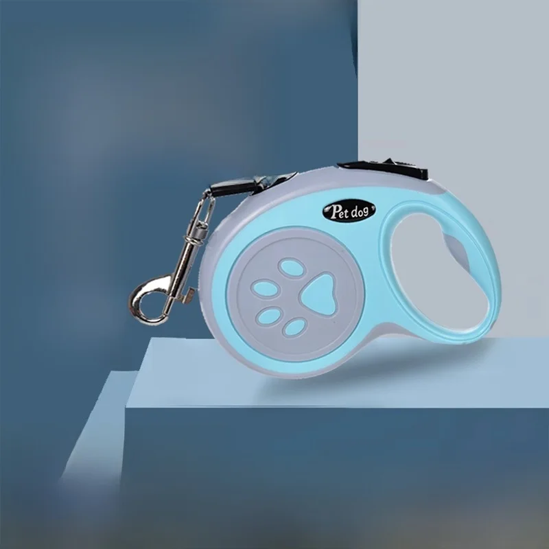 

Automatic Retractable Dog Leash Explosive Proof Outdoor Walking Teddy Small Medium Dog Claw Print Leash Pet Supplies