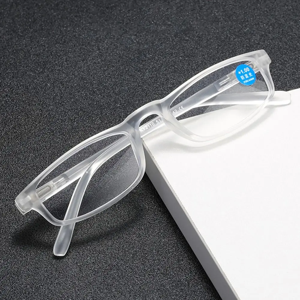 Fashion Far Sight Transparent Presbyopia Eyeglasses Eyewear Reading Glasses