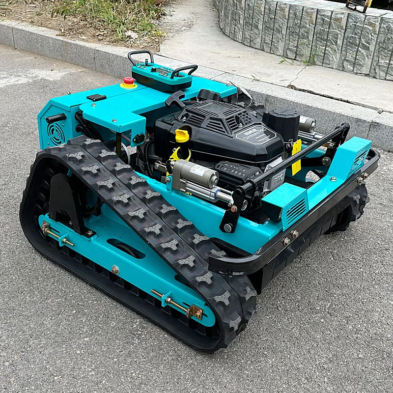 

Mini 4-Stroke Cordless Lawnmower Remote Control for Grassland Garden Agriculture Slopes Industrial Grade DIY Tool