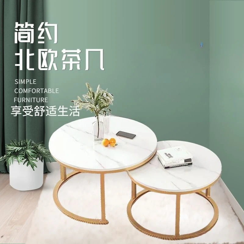 Coffee table small apartment round desktop coffee table round wrought iron storage coffee table living room