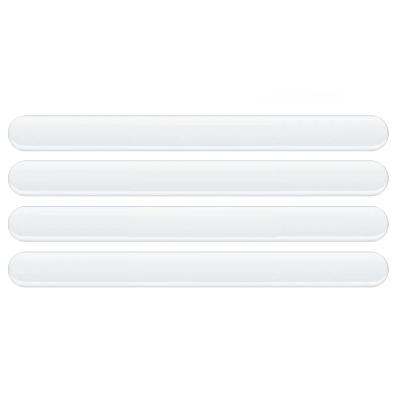 4/8/10 قطعة باب السيارة شفافة المضادة للتصادم الجانب حافة حماية الحرس حامي بار ملصقات مرآة الرؤية الخلفية حماية الشريط #6