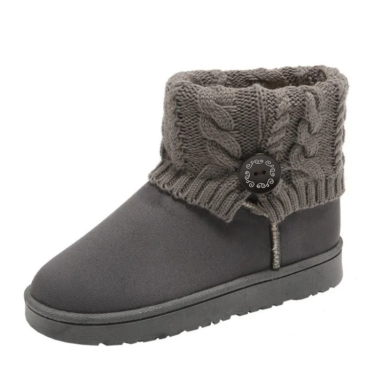 Women's Snow Boots Splicing Comfortable and On Promotion Boot Ladies Shoes