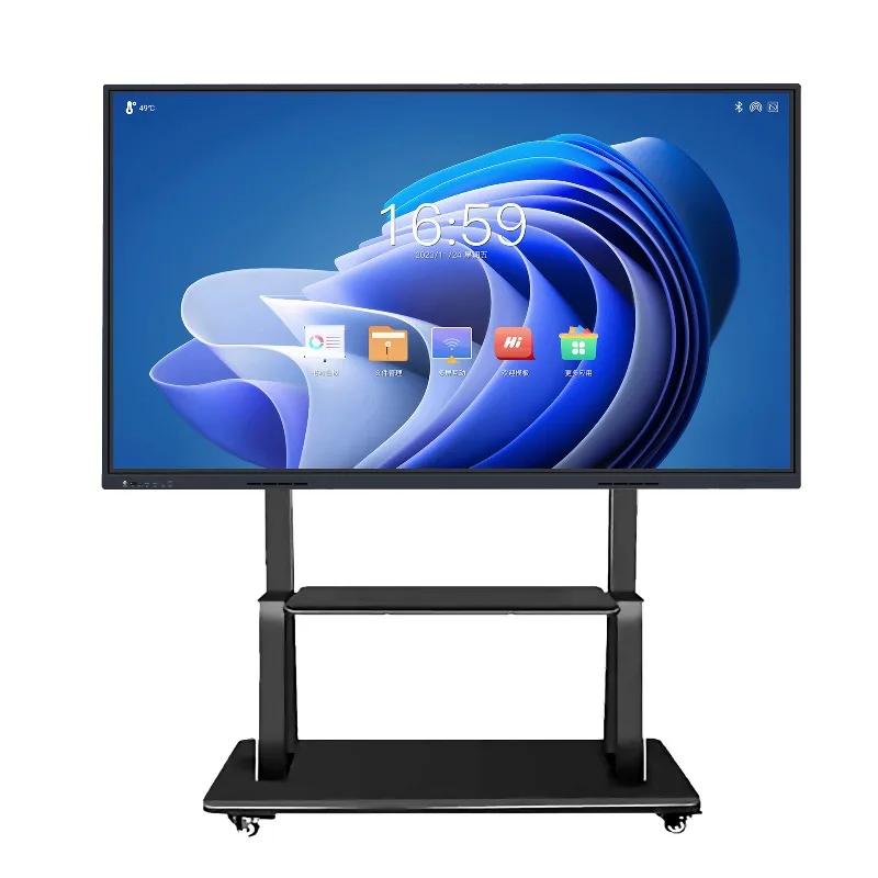 86/98/110 multimedia teaching display screen electronic whiteboard touch 4K large screen conference machine