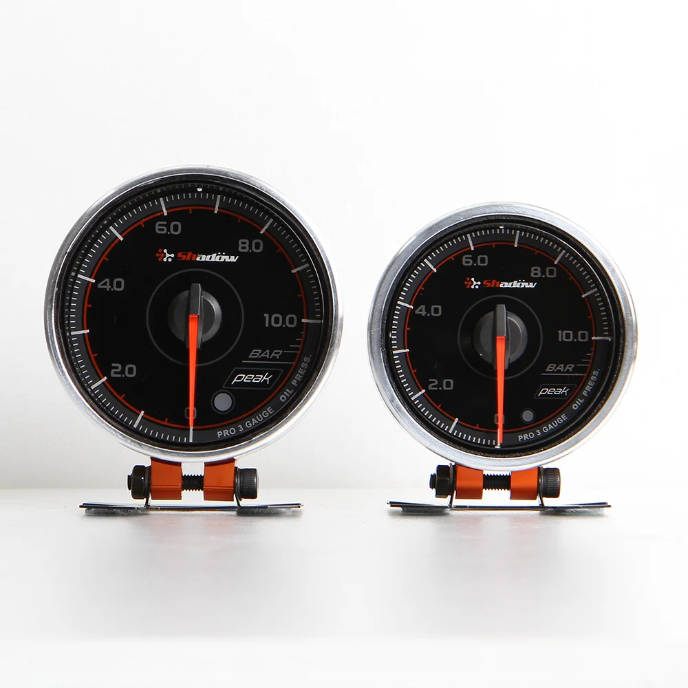 Digital Boost Gauge Colors Mano Metro Pressione Turbo 3 Bar Car Gauges