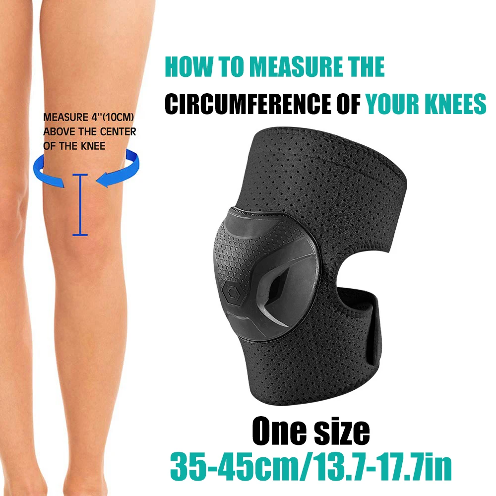 Professional Knee Pads for Work Construction with Heavy Duty Cap Knee Pads for Men Women,Adjustable Strong Strap for Flooring