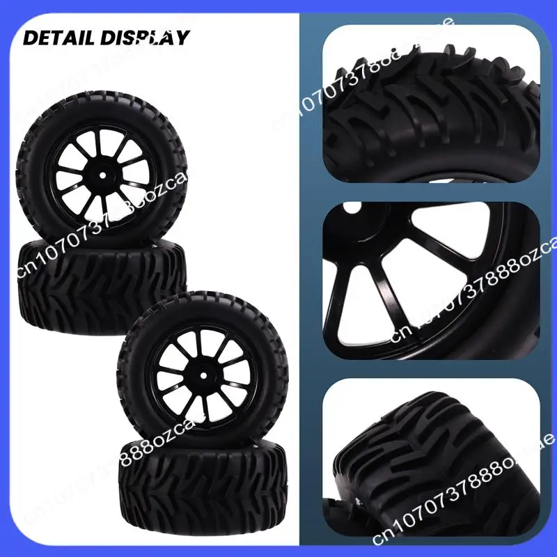 A26P 128 مللي متر 1/10 RC شاحنة كبيرة التي تجرها الدواب الإطارات عجلة رغوة إدراج 12 مللي متر عرافة ل Traxxas/Arrm/Redcat/HSP/HPI/Tamiya/Kyosho